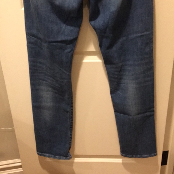 Express mens Hyper Stretch Classic Straight leg denim jeans size 34x36 - Picture 6 of 8